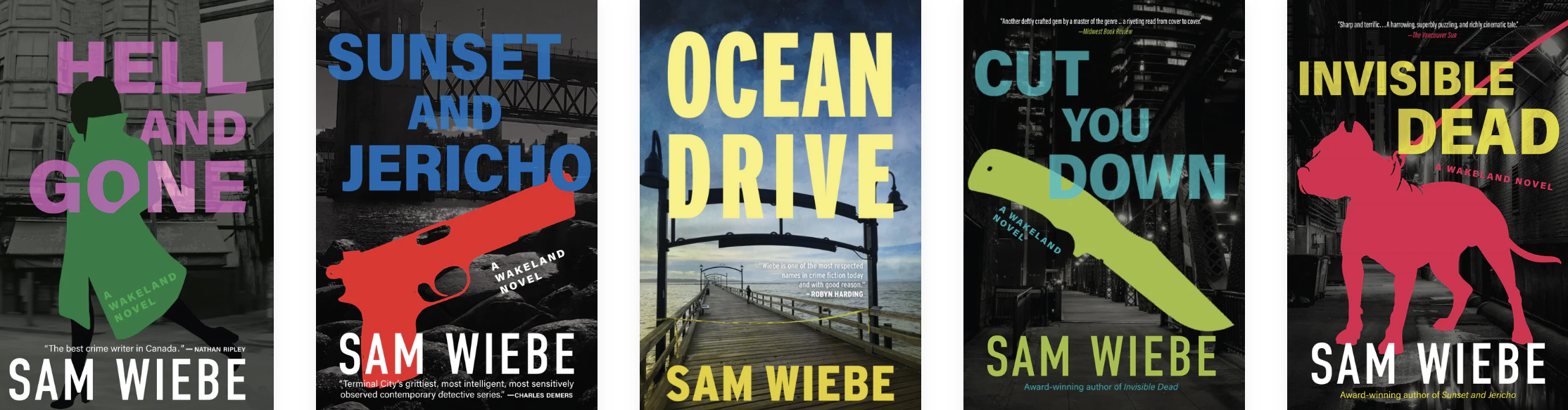 samwiebe.com - the website of award-winning writer Sam Wiebe